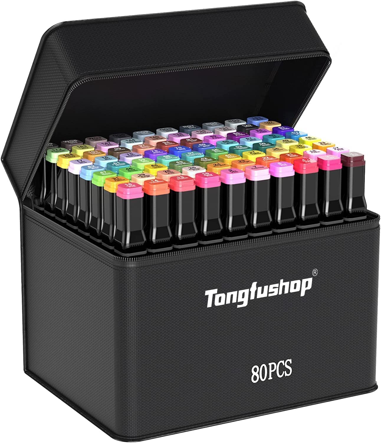 Tongfushop Rotuladores Alcohol de 80 Colores